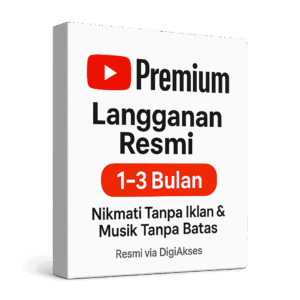 Langganan YouTube Premium Resmi – Nikmati Tanpa Iklan & Musik Tanpa Batas